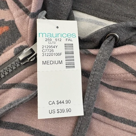 Maurice’s women’s hoodie new with tags size medium - Picture 7 of 8
